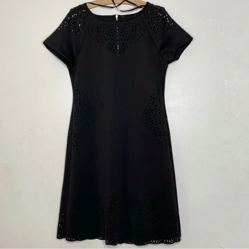 cotton and lace dress Detail Short Sleeve 6 / White 49.2–53.1 inch (125–135 cm) EOS26 COLORS:BABY BLUE Shop Black Halo